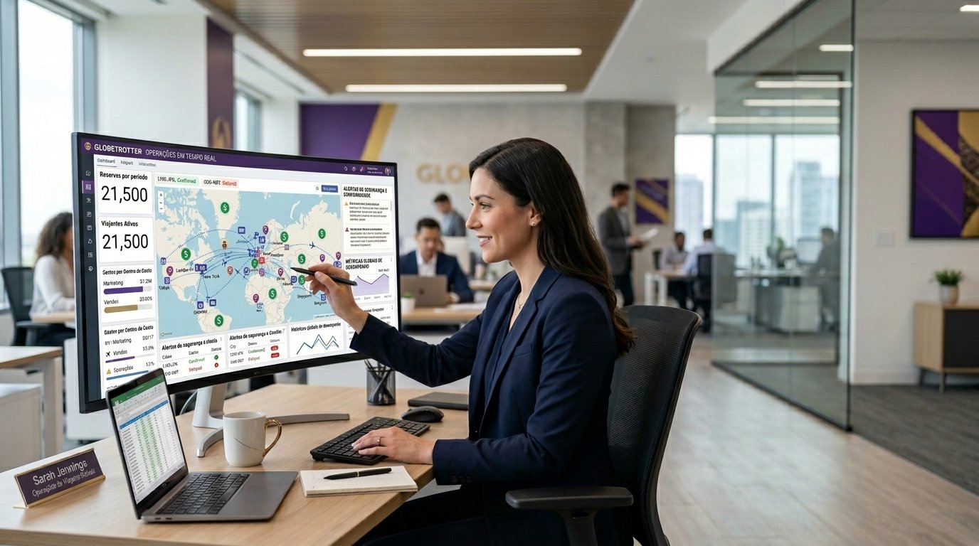 Big Data para gestão de viagens corporativas e controle de despesas empresariais 35 Empresas com volume de viagens corporativas usa big data para gestao de viagens corporativas 1