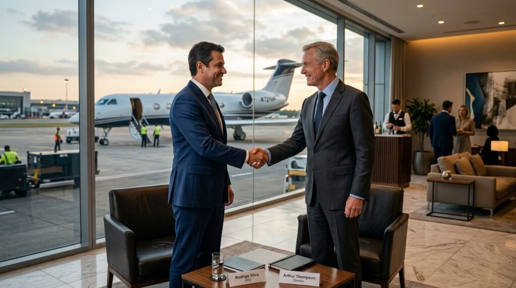 Viagens Corporativas para Executivos: Guia Completo de Gestão e Política 10 Atendimento vip para viagens corporativa